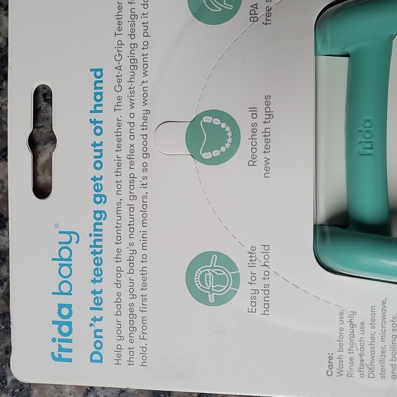 Frida Baby Get A Grip Teether 3 in 1 new sealed - Picture 3 of 4